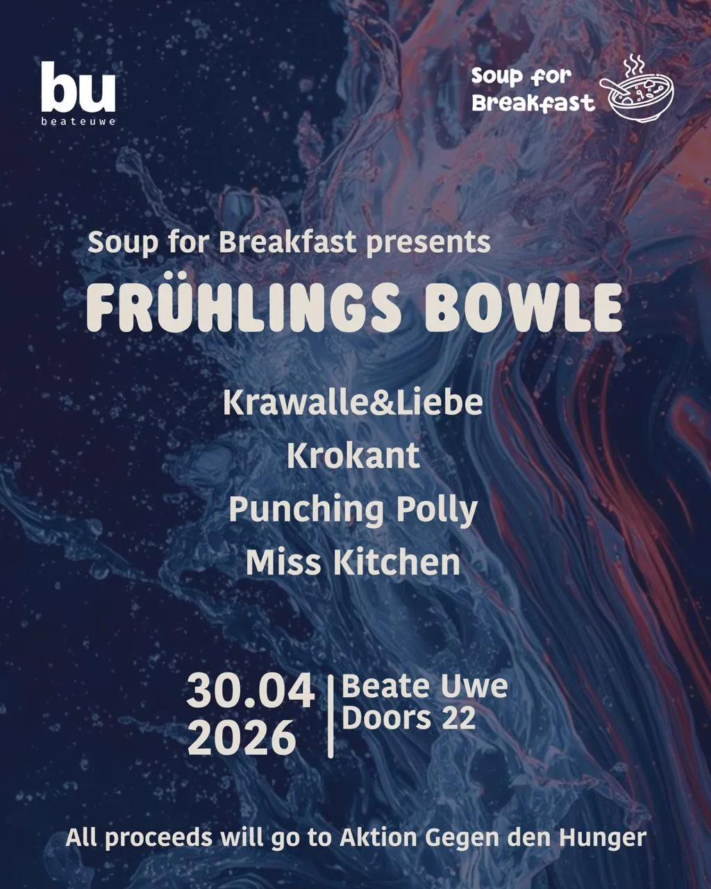 Soup for Breakfast - Frühlings Bowle event poster