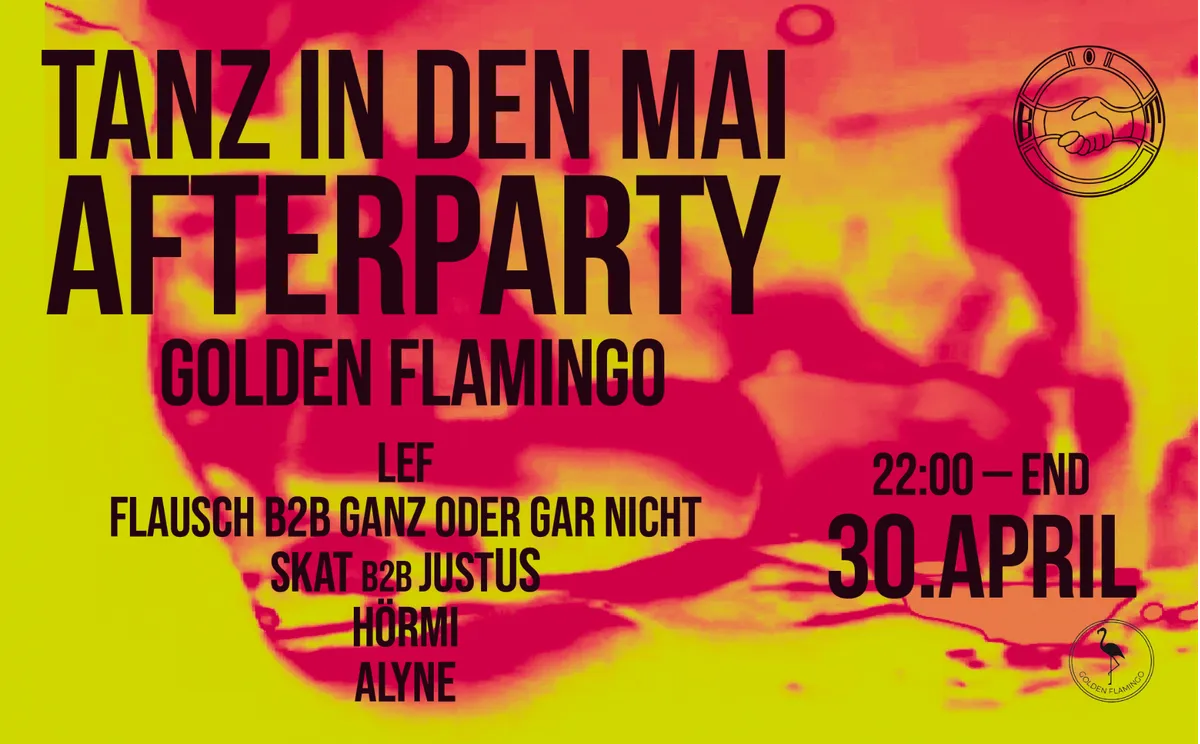 TANZ iN DEN MAi // Free Afterparty event poster