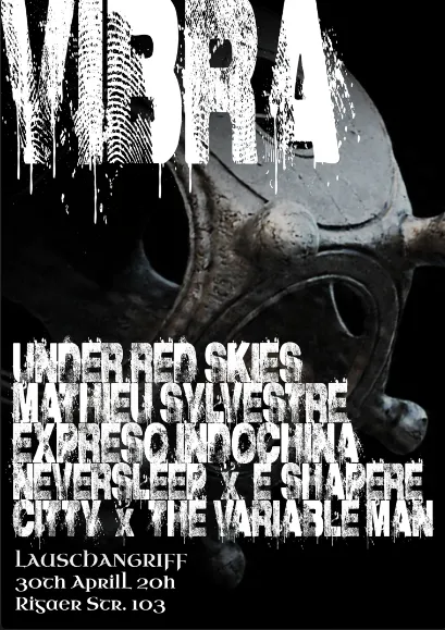 VIBRA event poster