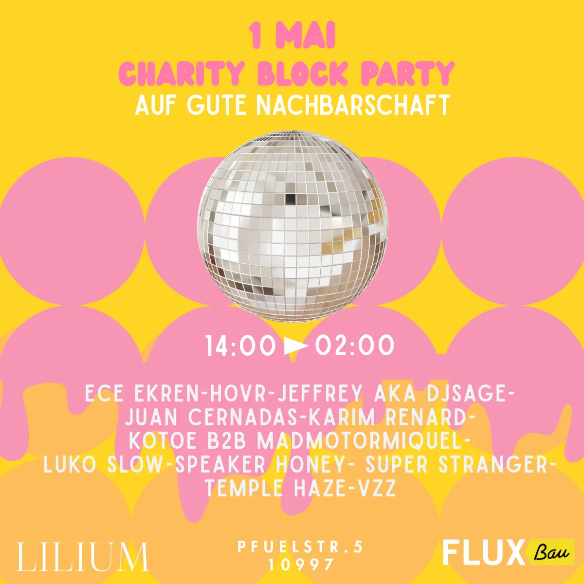 AUF GUTE NACHBARSCHAFT event poster
