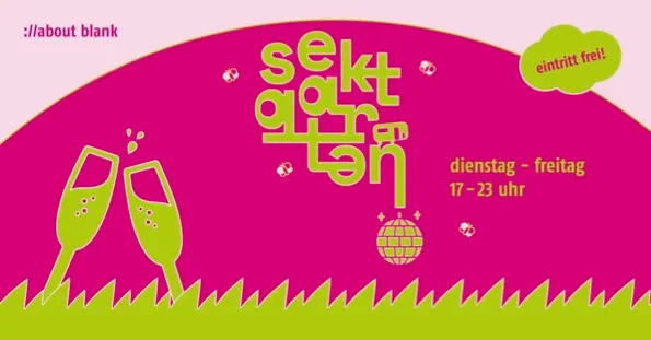 ://sektgarten x Lena Brumby [free entry & open air] event poster