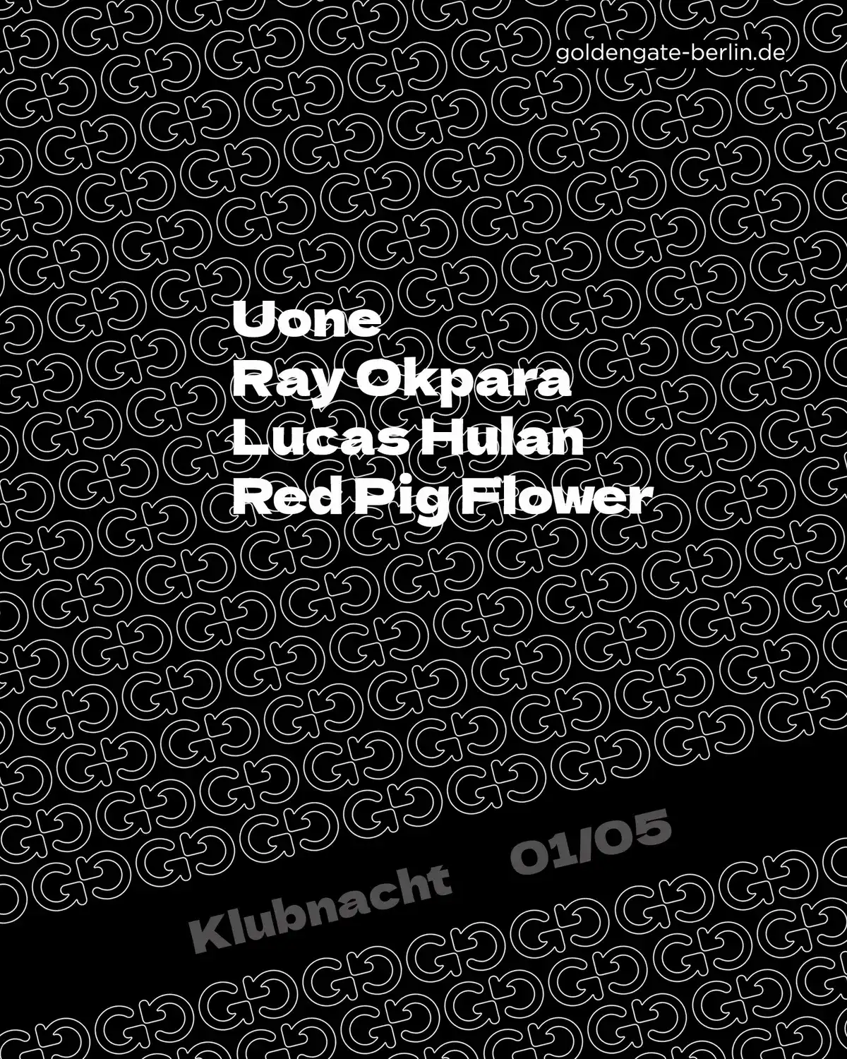 Klubnacht event poster