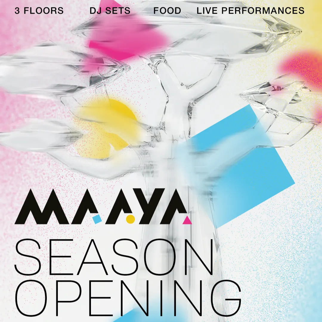 MAAYA Season Opening event poster