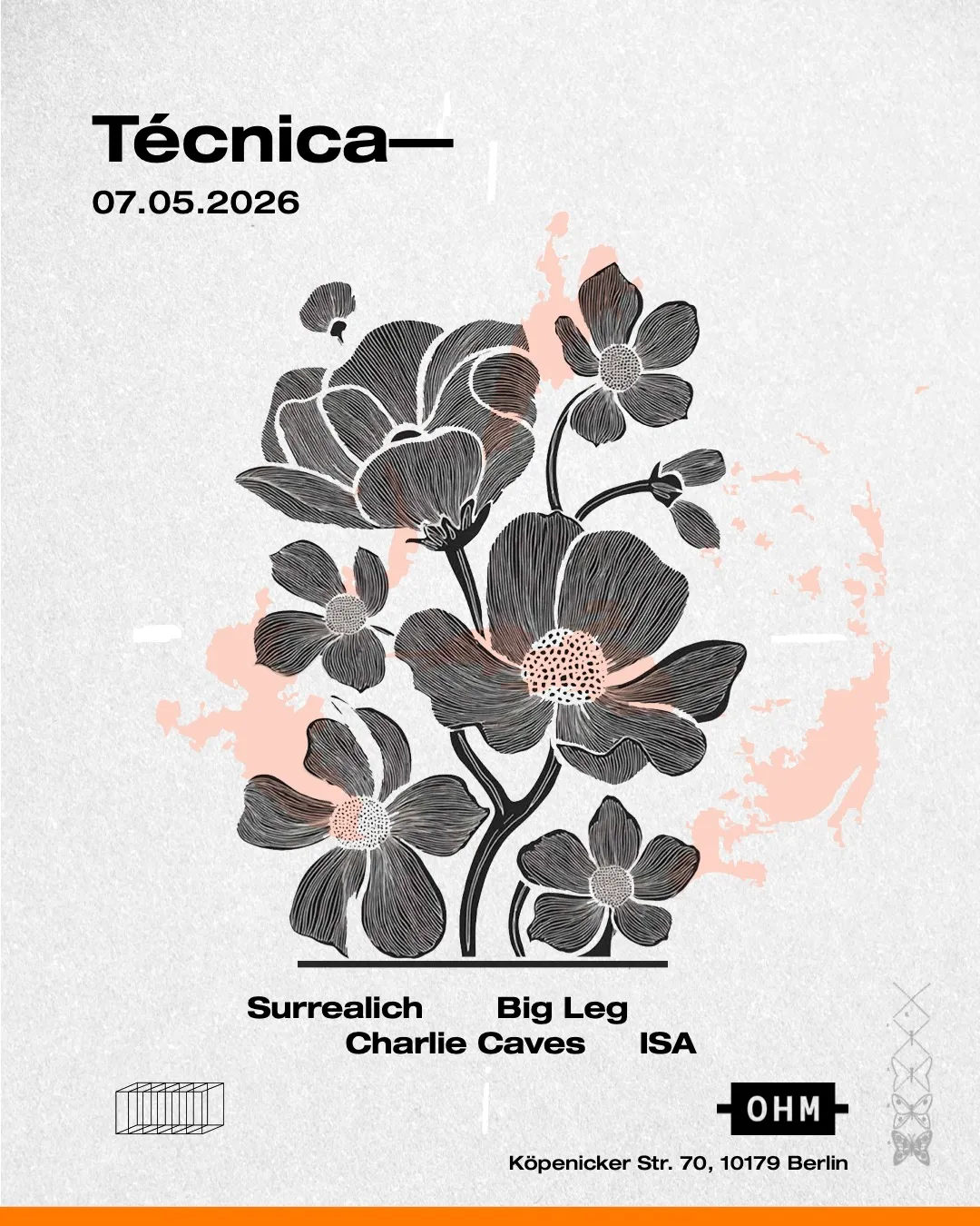 Técnica event poster
