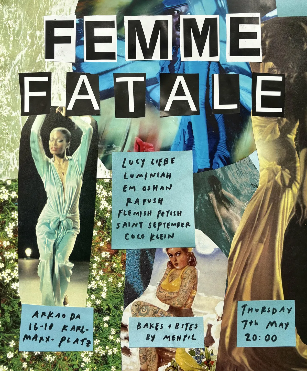 Femme Fatale event poster