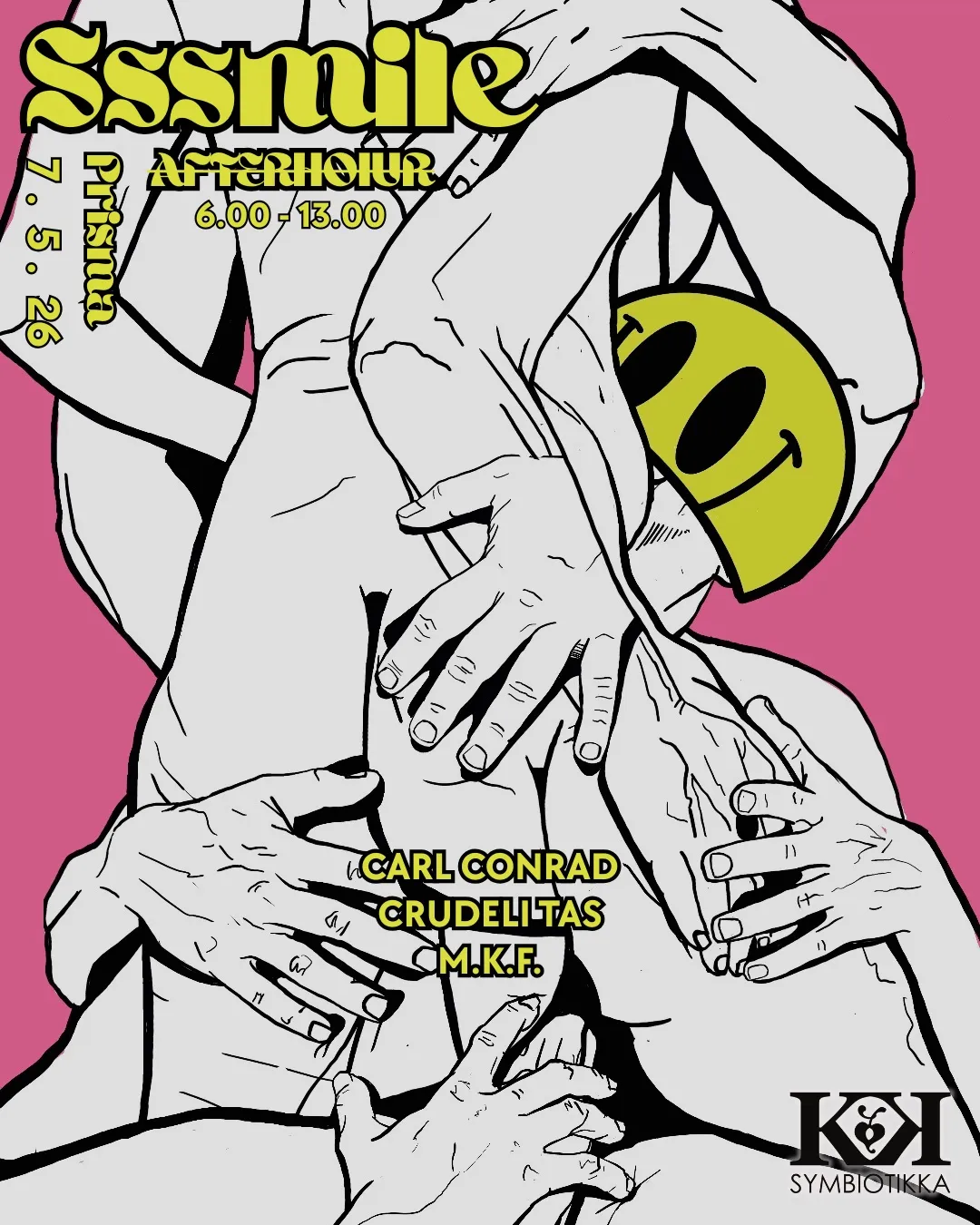 Sssmile Afterhour event poster