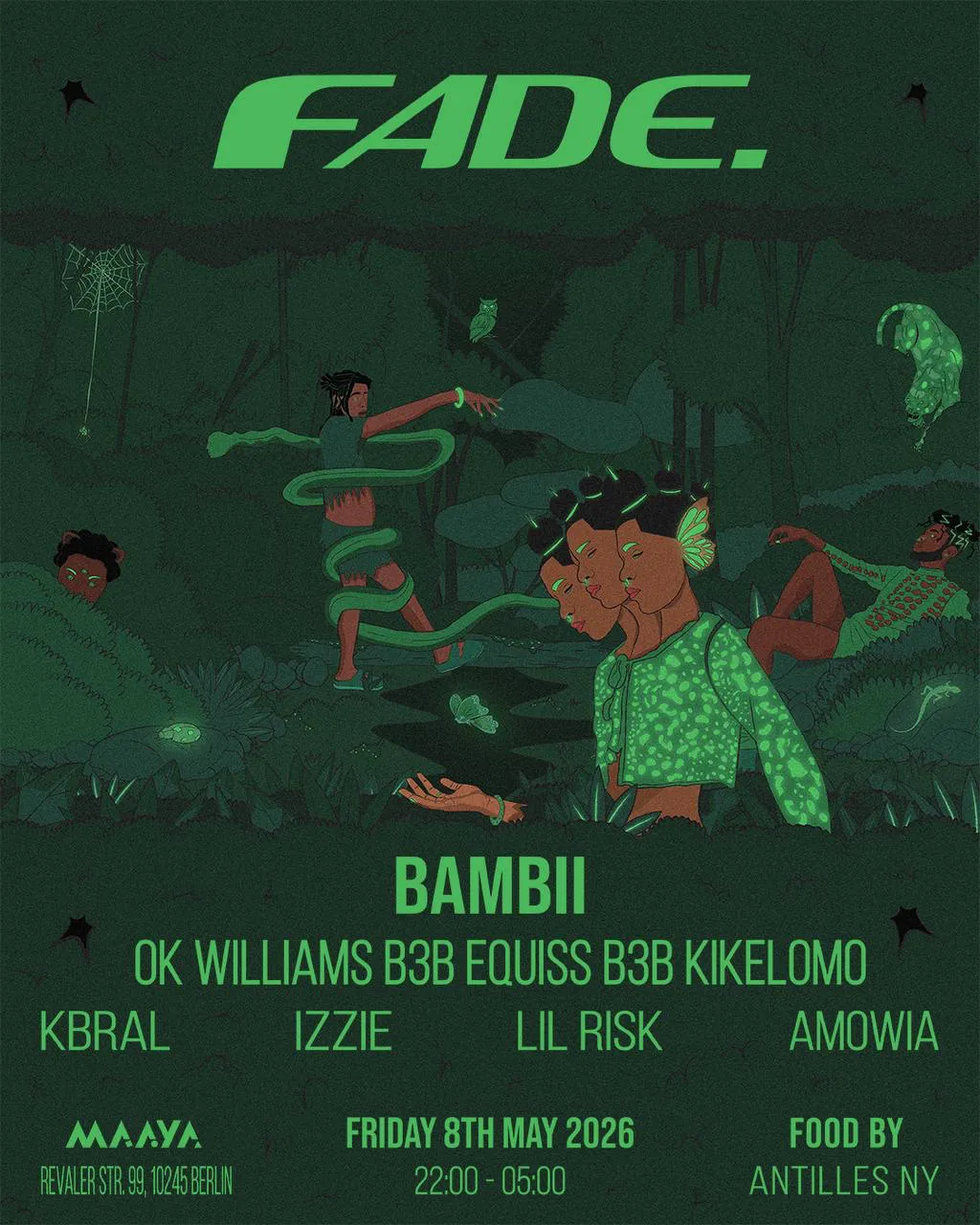 FADE. Edition 4 event poster