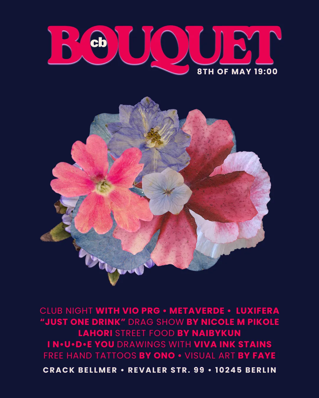 BOUQUET event poster