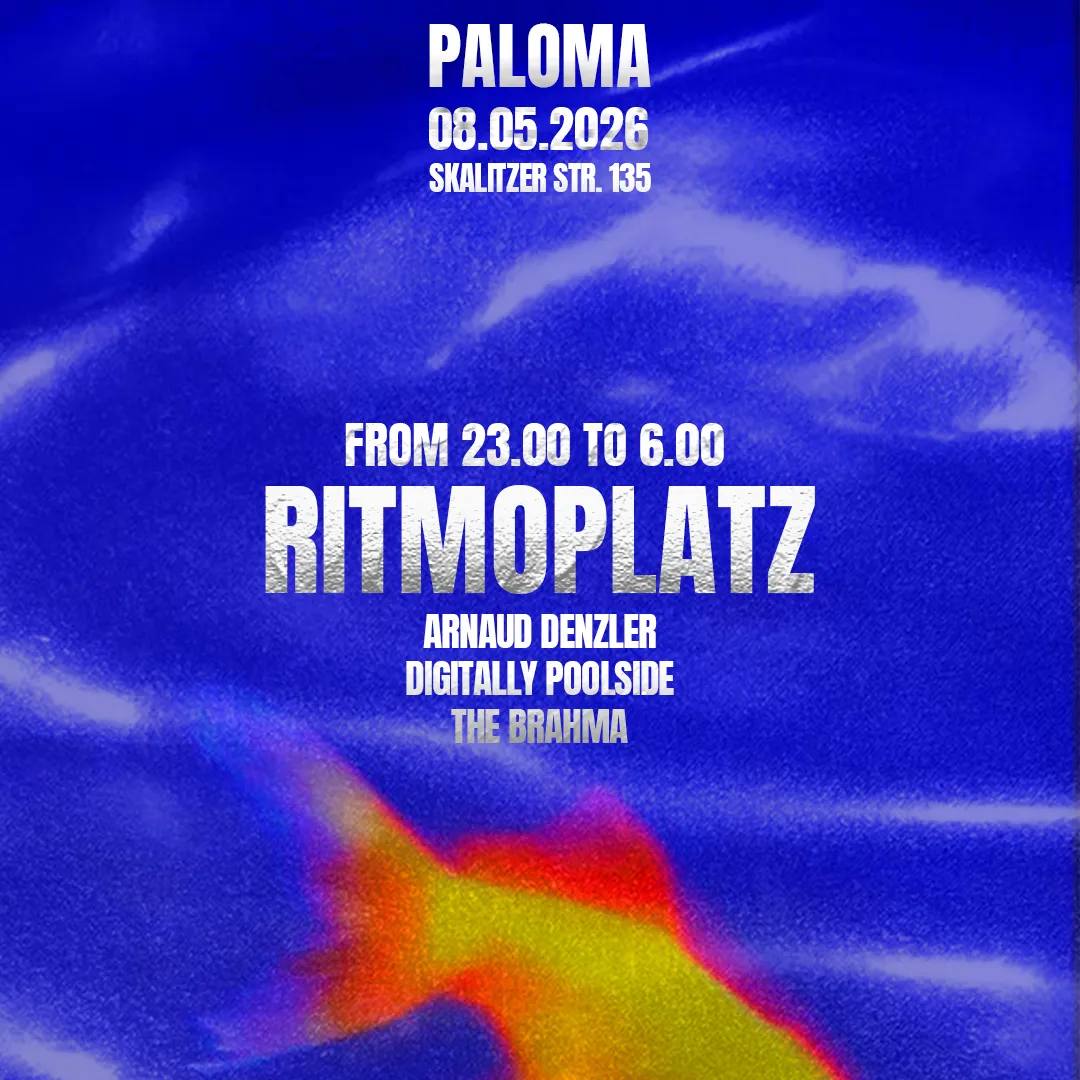 Ritmoplatz event poster