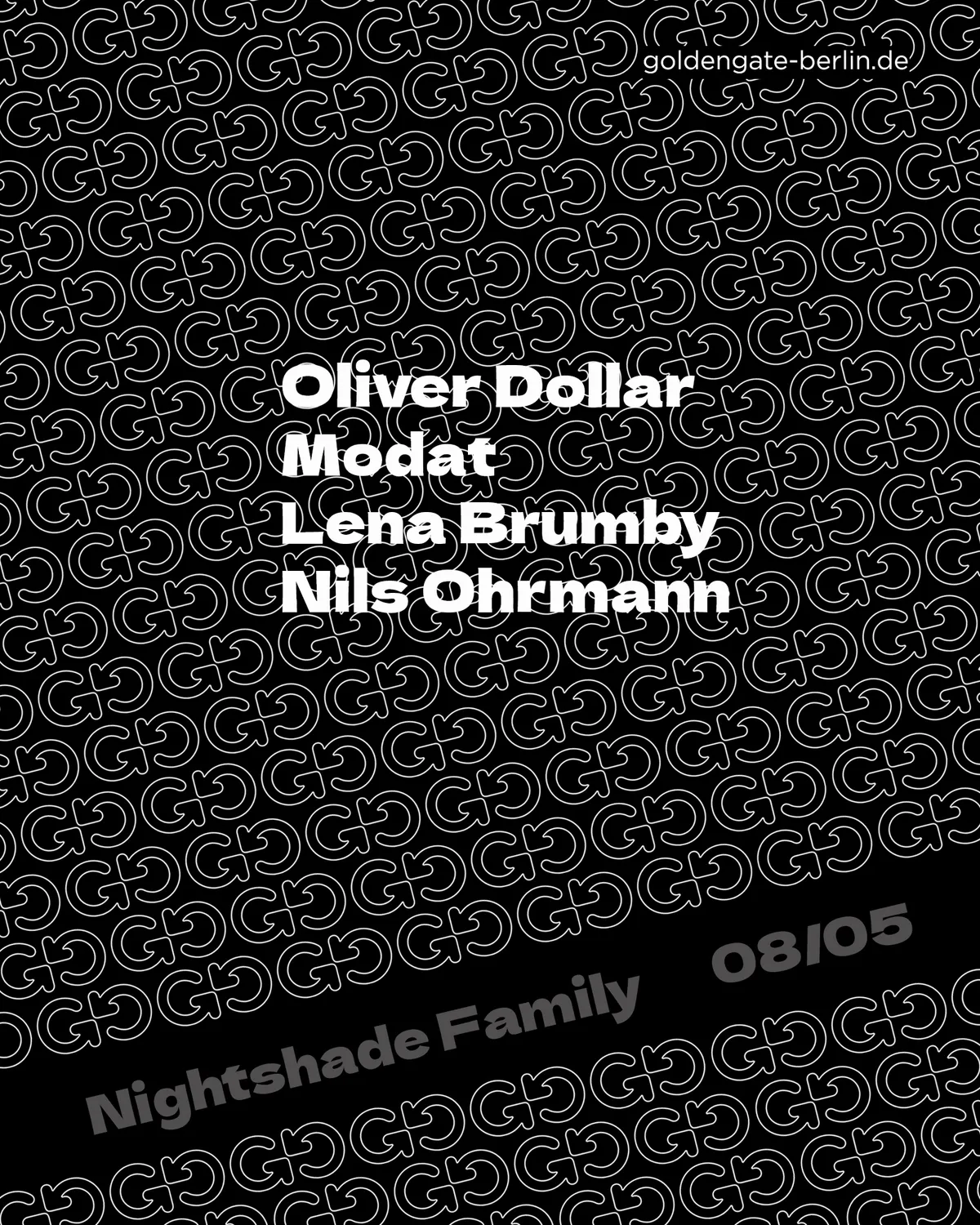 Nightshade Family event poster