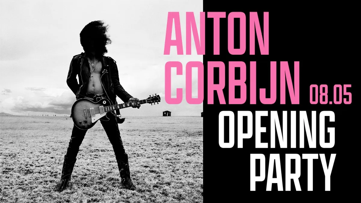 Opening Party: Anton Corbijn – Corbijn, Anton event poster