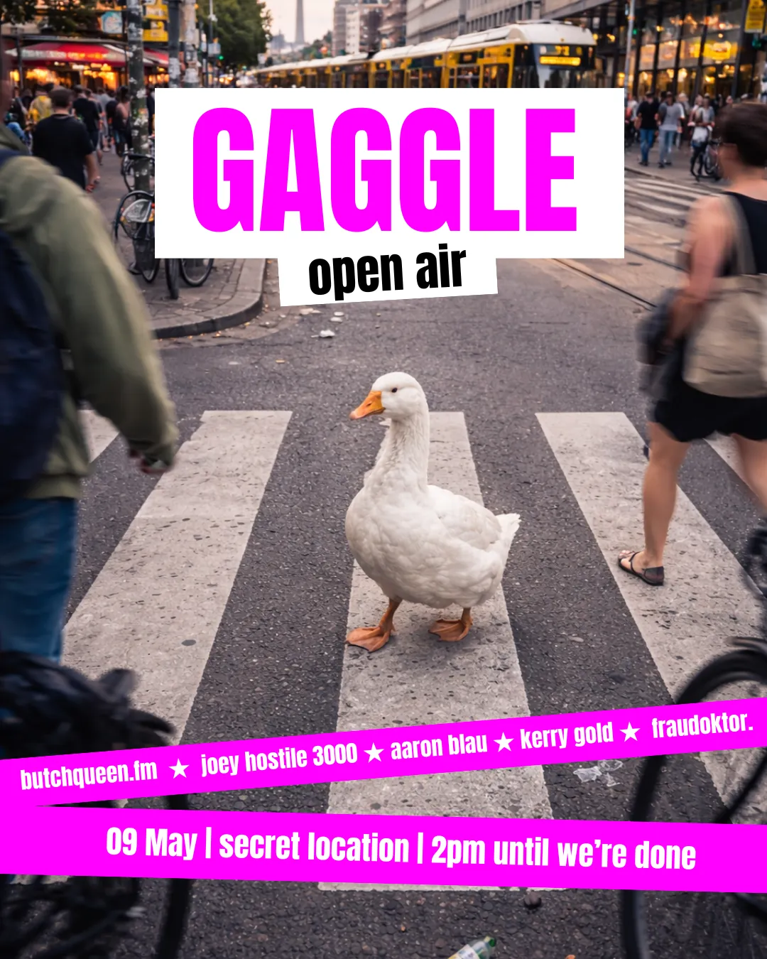 GAGGLE - Spring Edition event poster