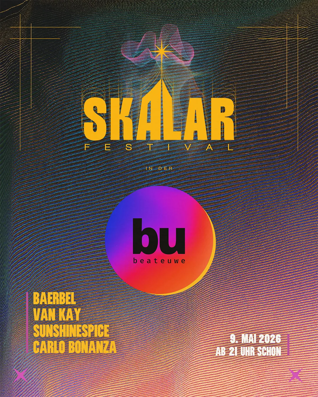 Beate Invites /// Skalar Festival event poster