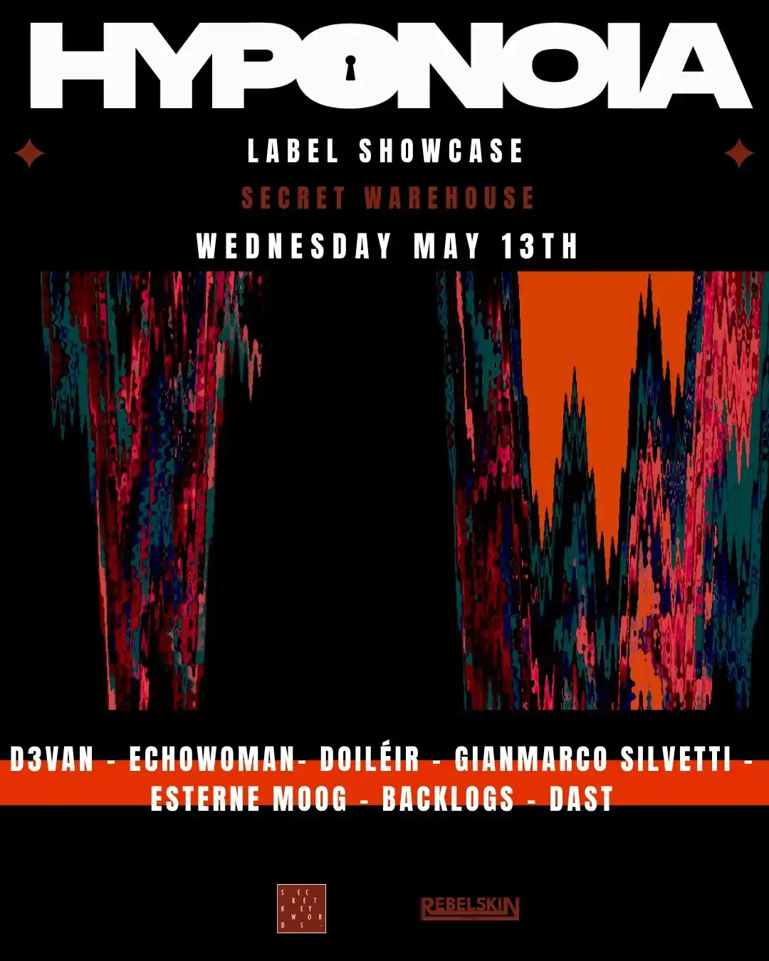 Hyponoia - STATES OF FREQUENCY event poster
