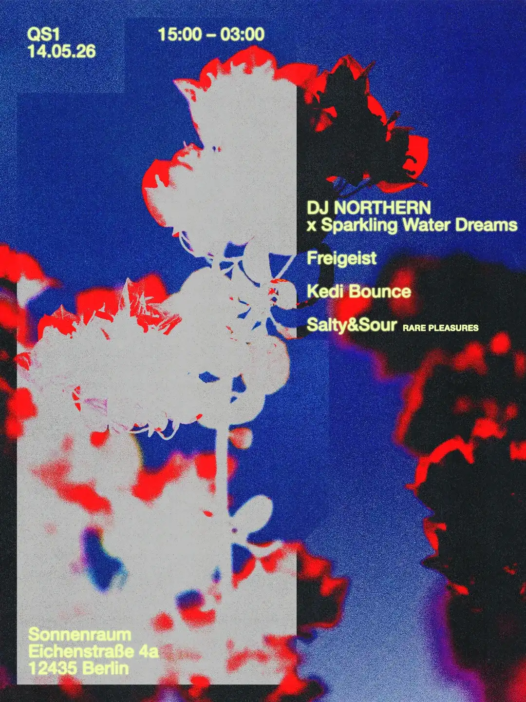 QS1 (Dayparty) event poster