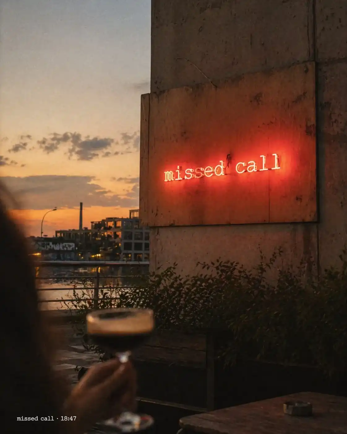 missed call • open air event poster