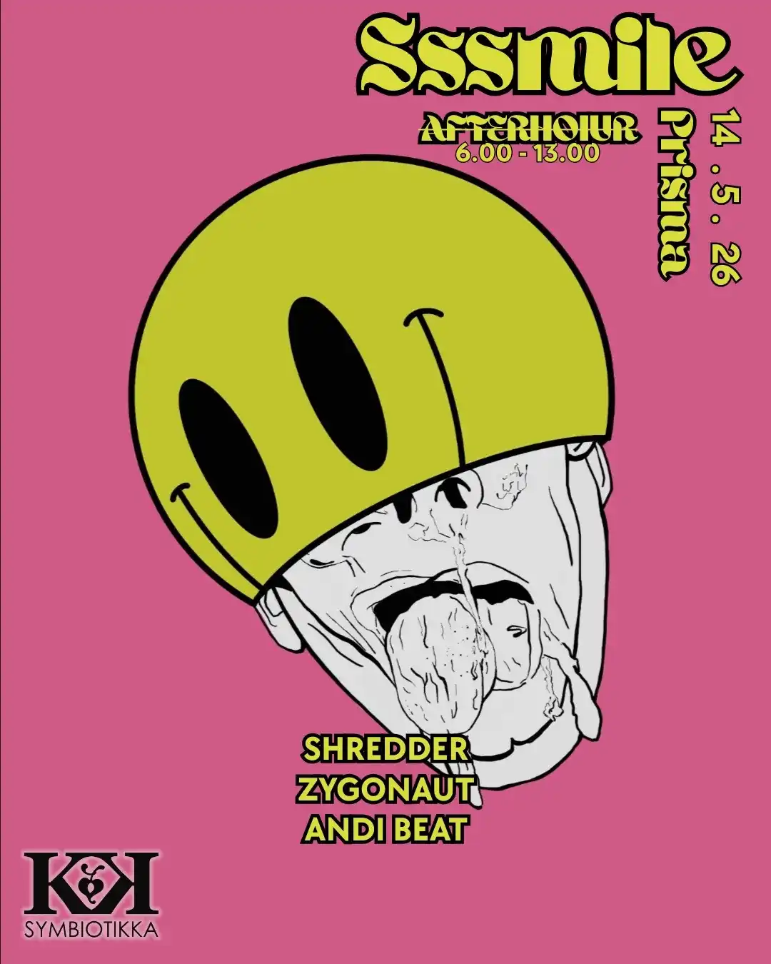 Sssmile Afterhour event poster