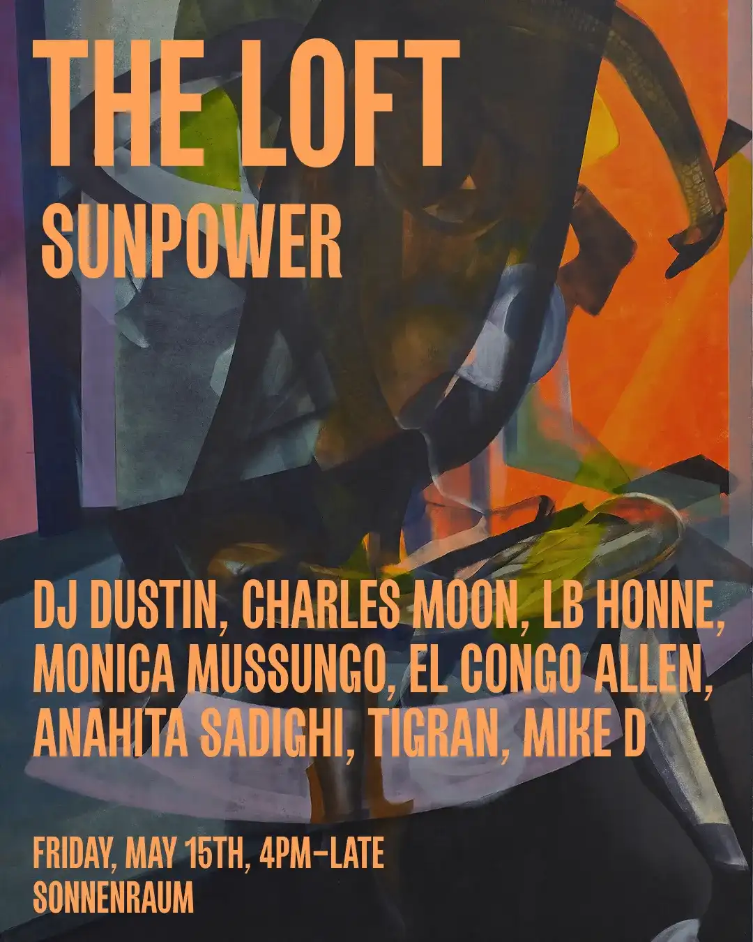 The Loft presents SunPower event poster