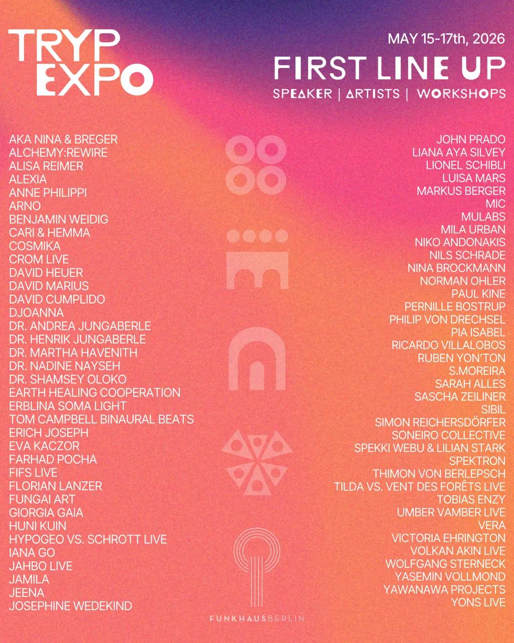 TRYP EXPO event poster
