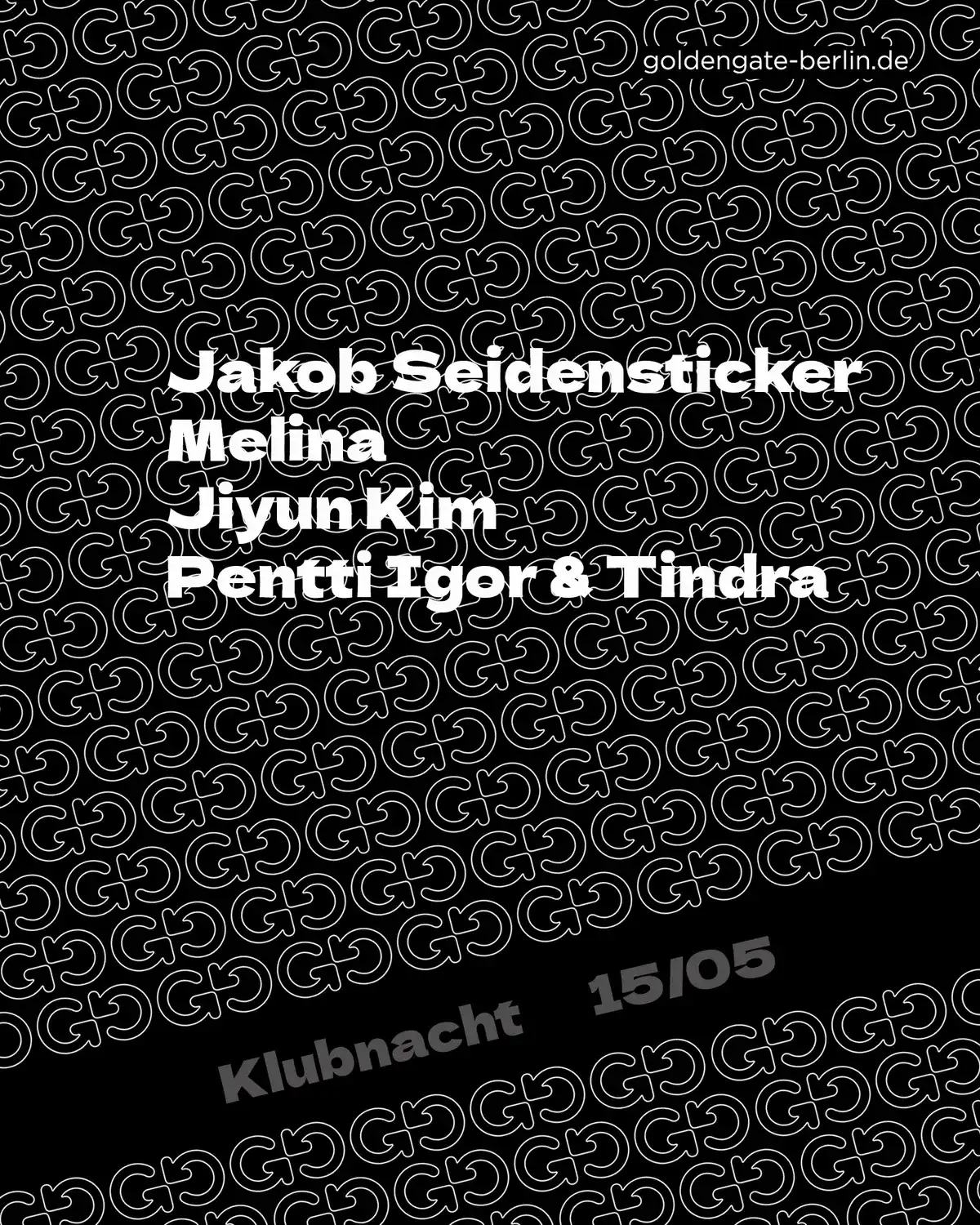 Klubnacht event poster
