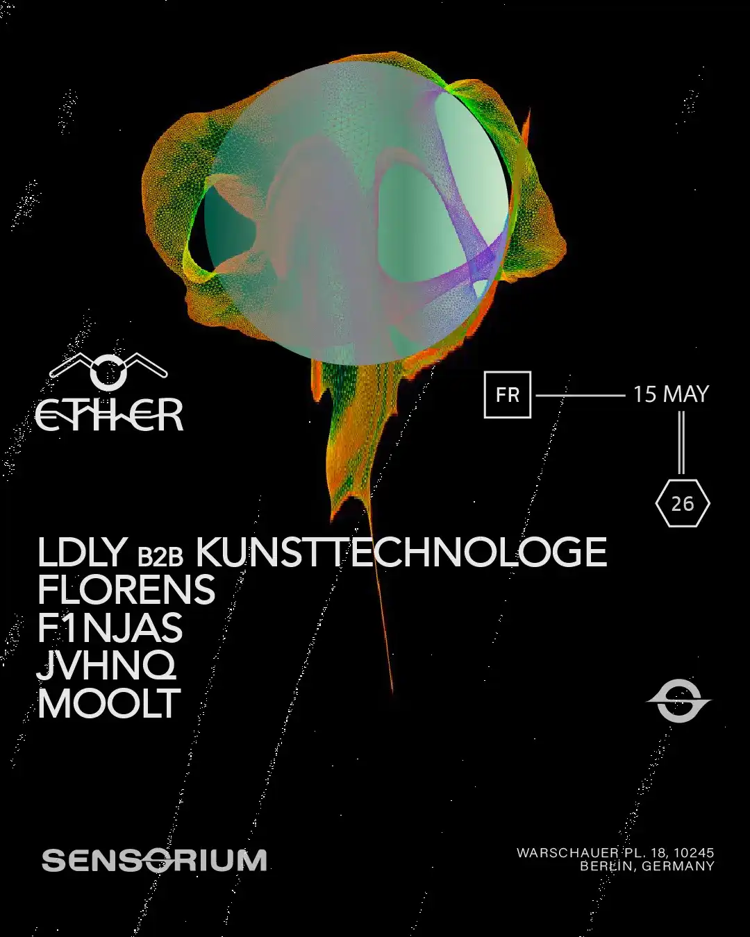 ETHER event poster