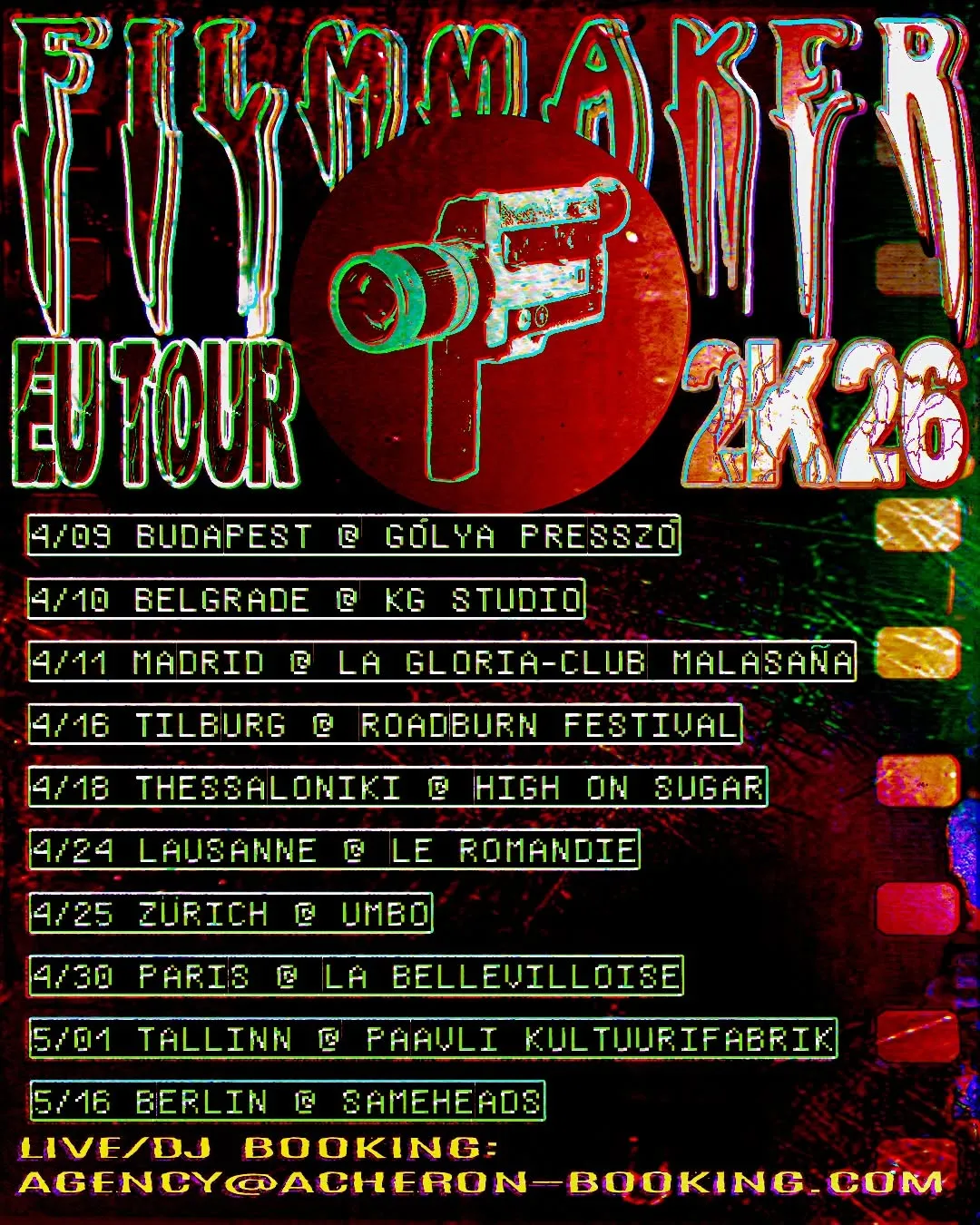 Filmmaker LIVE & Alessandro Adriani event poster