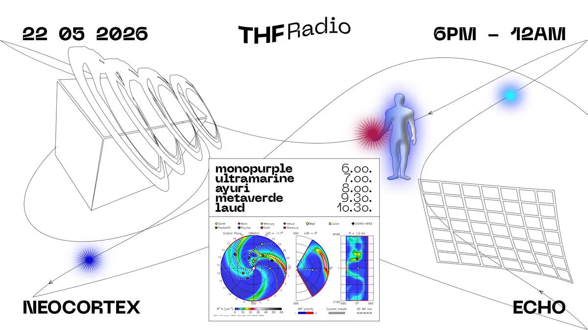 THF presents: neocortex echo III event poster