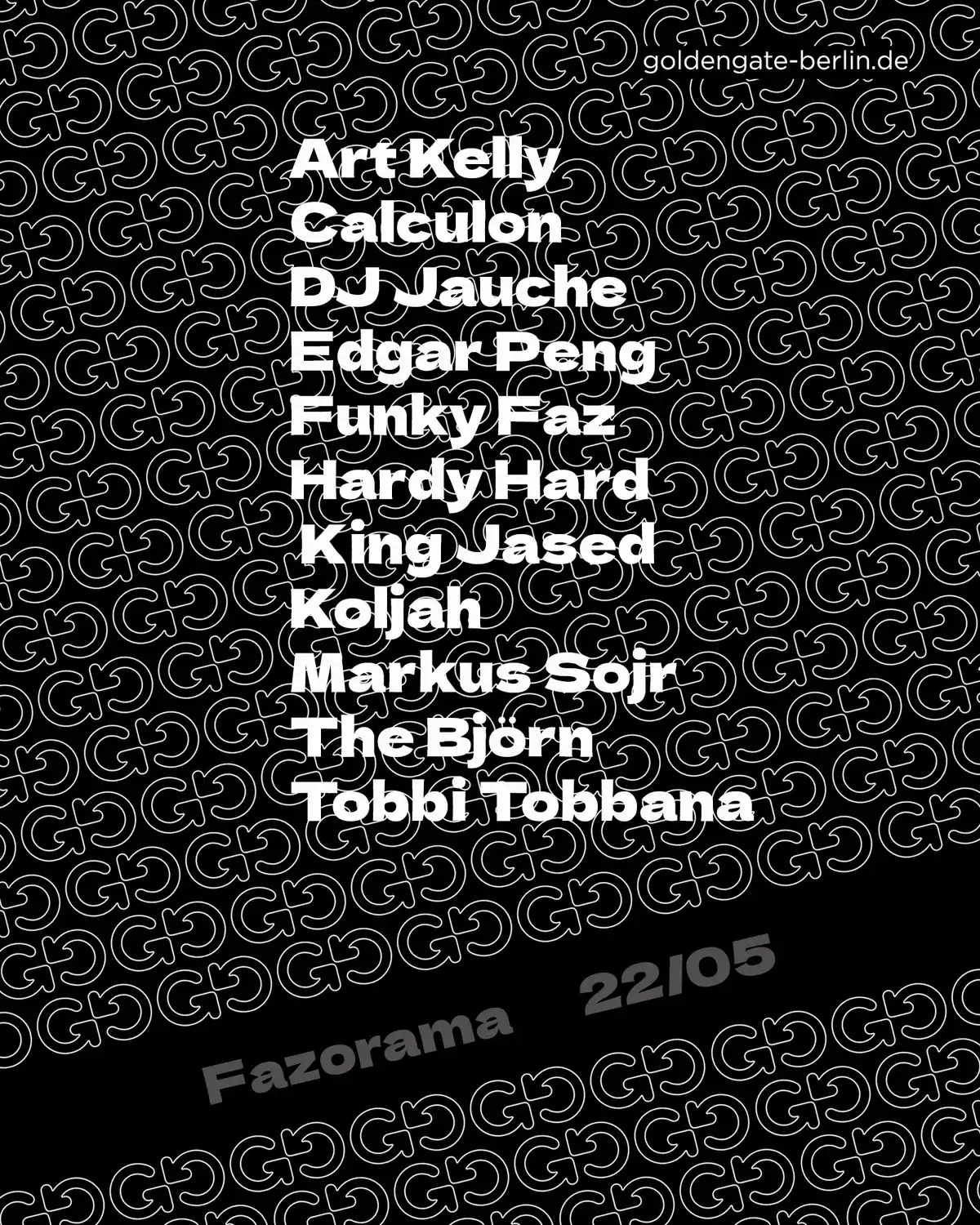 Fazorama event poster