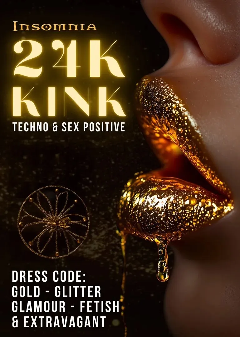 24K Kink event poster
