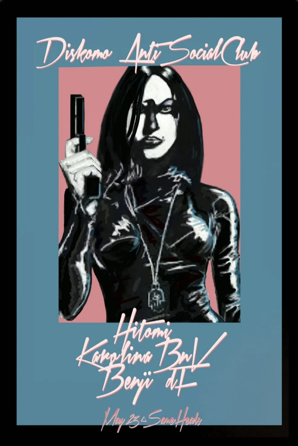 DISKOMO ANTI SOCIAL CLUB event poster