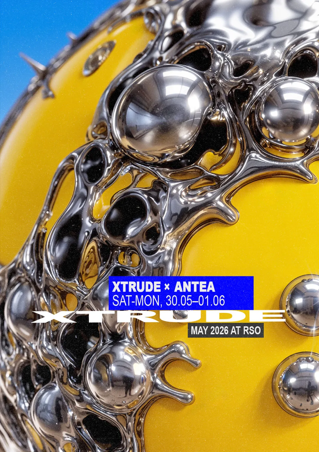 XTRUDE x ANTEA w/ Stef Mendesidis, Len Faki, Tommy Four Seven, Jessie Granqvist and Jasmin event poster
