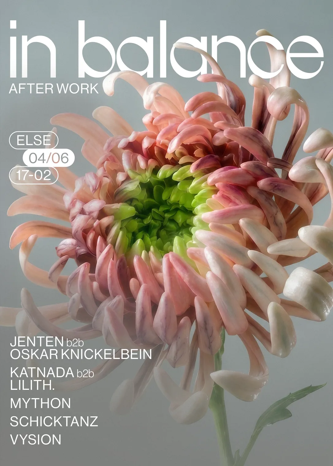 In Balance After Work I Open Air & Indoor event poster