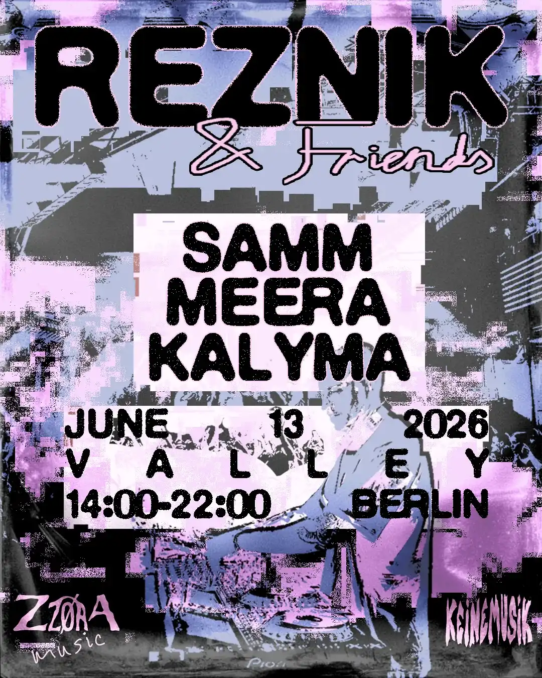 Reznik & Friends event poster