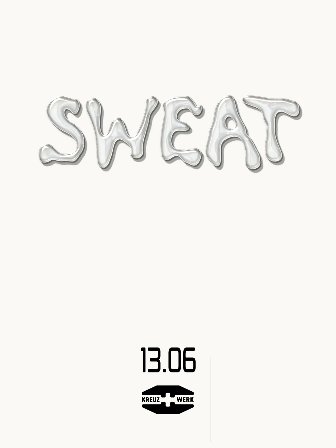 SWEAT event poster