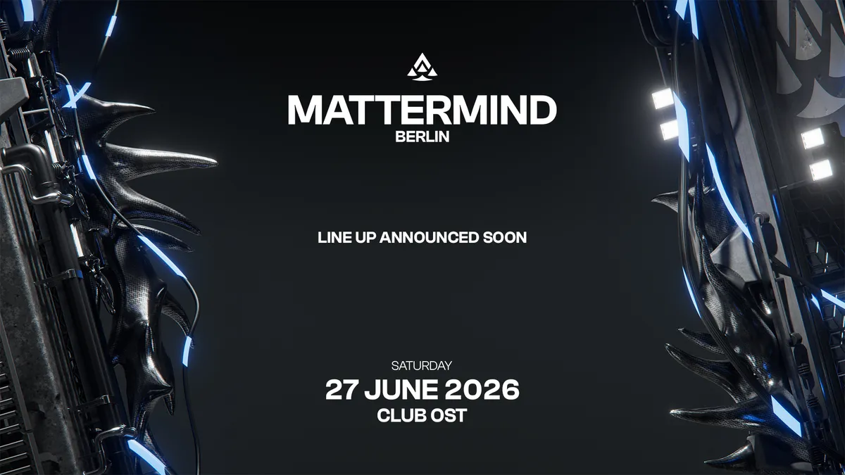 MATTERMIND @Club OST pres. elMefti, Ben Techy, Sofie Sapuna event poster