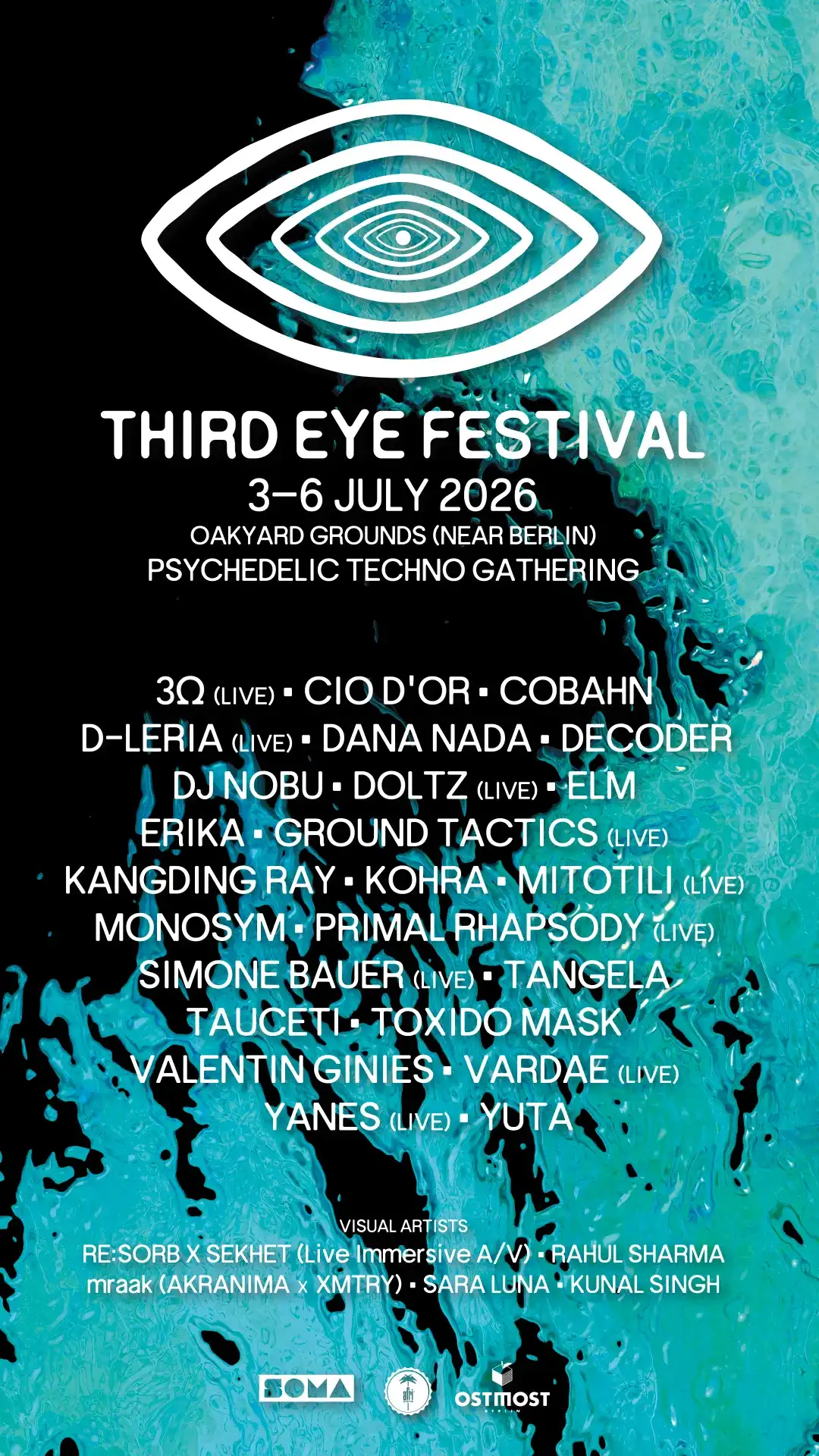 THIRD EYE FESTIVAL 2026 event poster