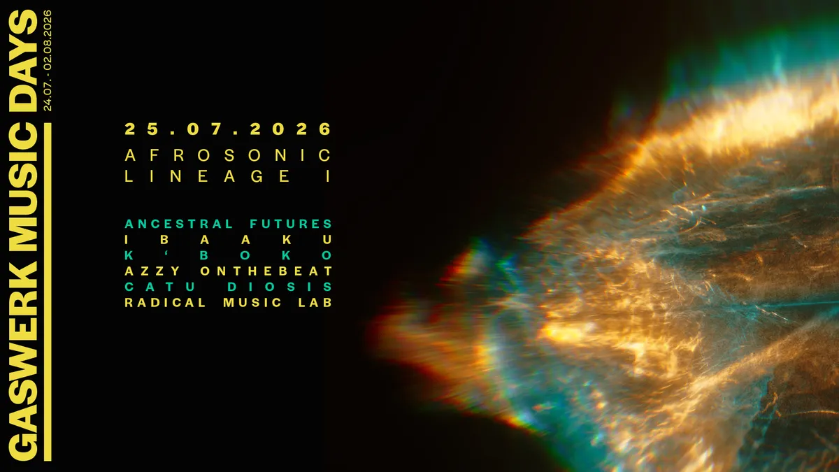 Gaswerk Music Days 2026 - MOTHER DRUM event poster