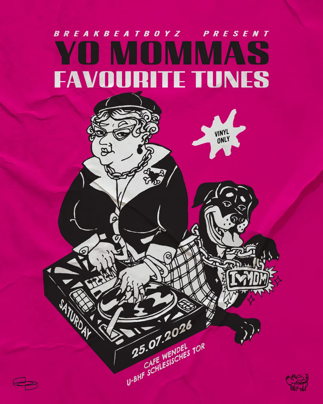 Yo Mommas Favourite Tunes event poster