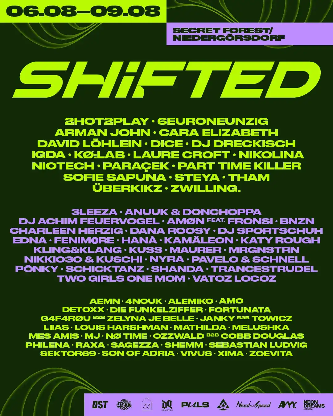 Shifted Festival 2026 event poster