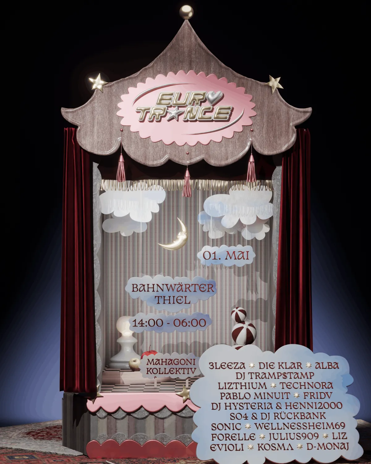 EUROTRANCE DAY & NIGHT - OPEN AIR event poster
