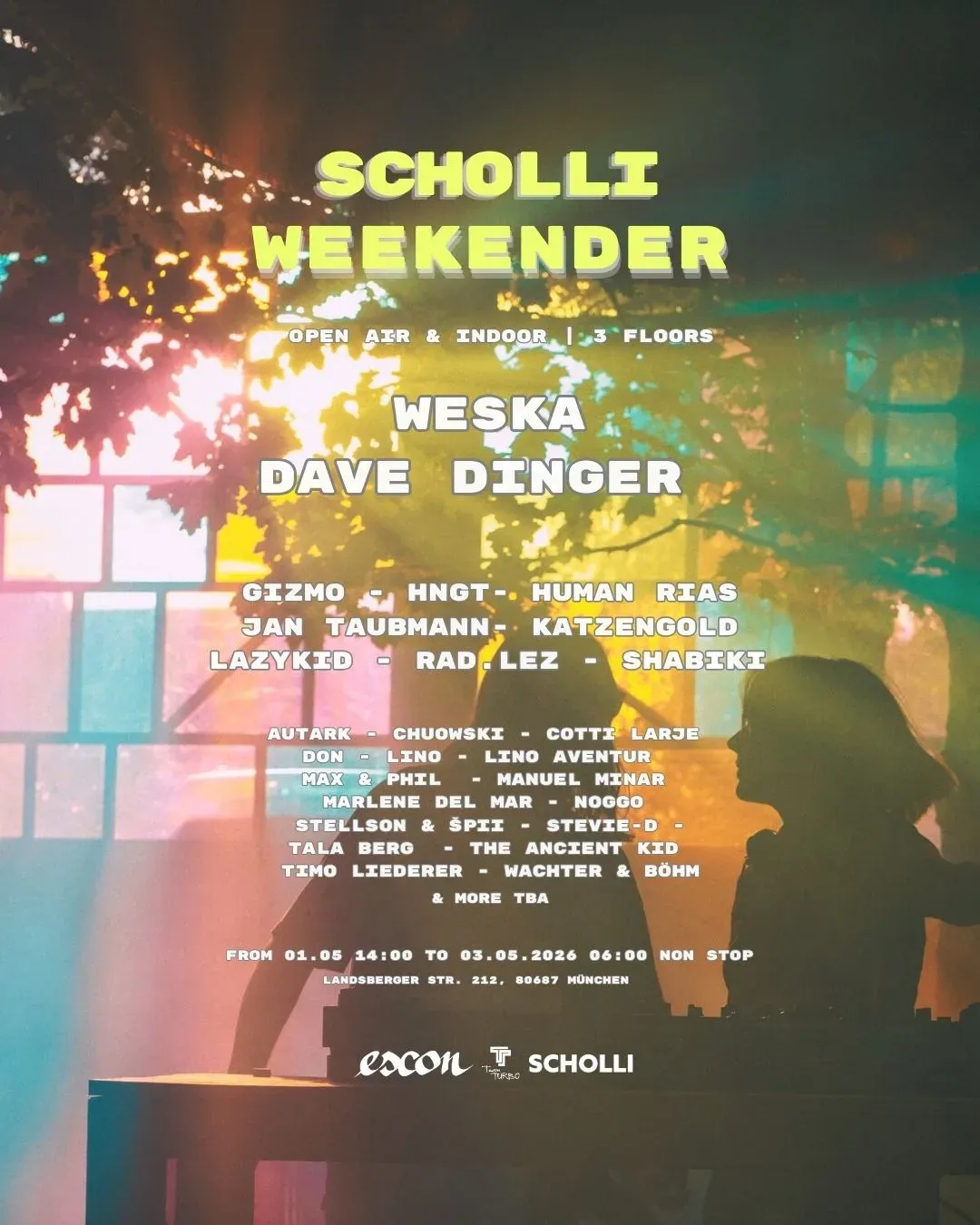 Scholli Weekender by Escon x TeamTURBO (1.5 - 3.5) event poster
