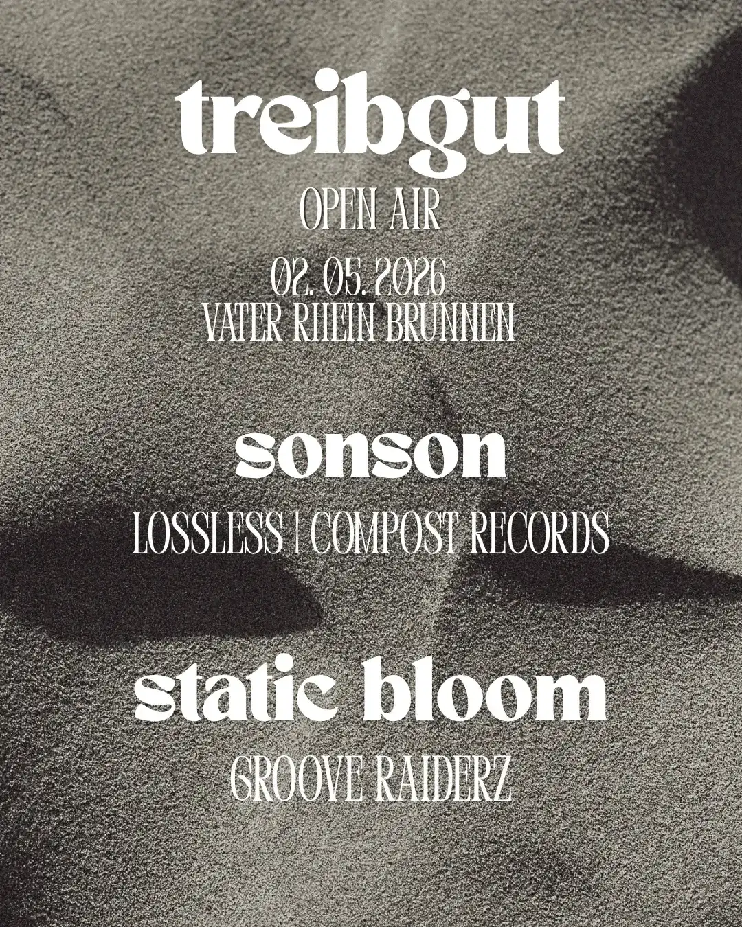 Treibgut Open Air event poster