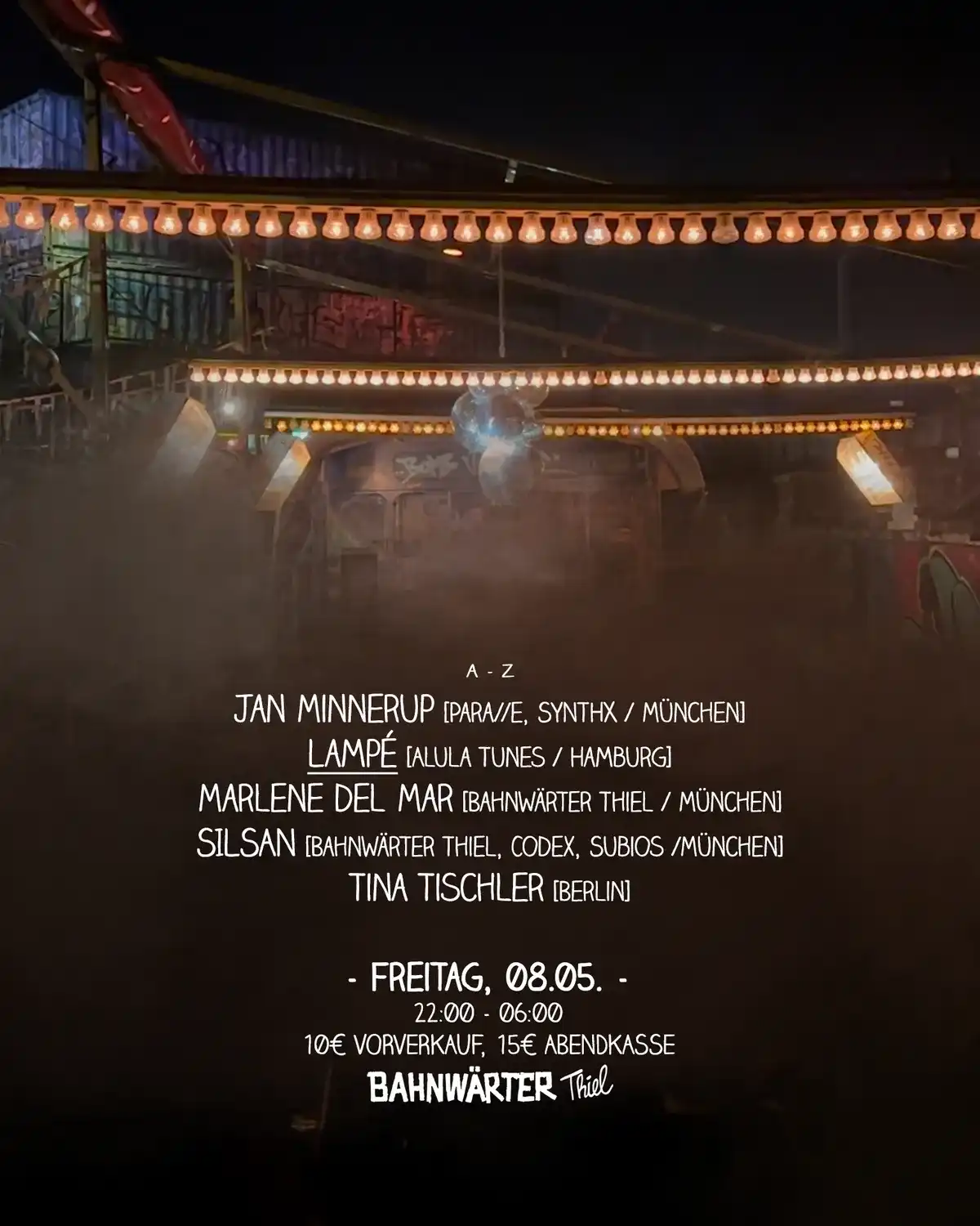 Freitag mit Lampé | Bahnwärter Thiel event poster