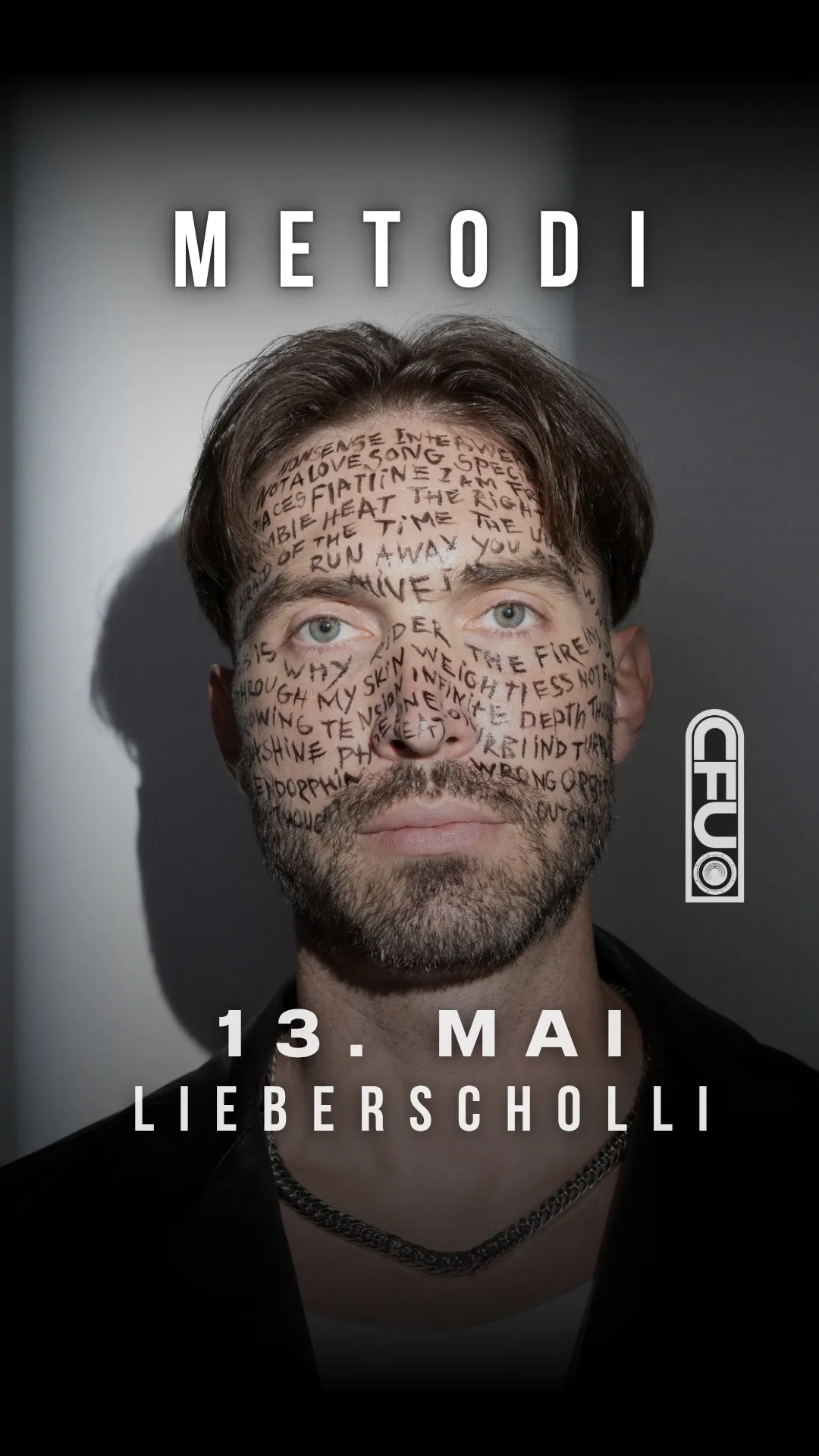CFU x Scholli pres. METODI - OPEN AIR & INDOOR event poster