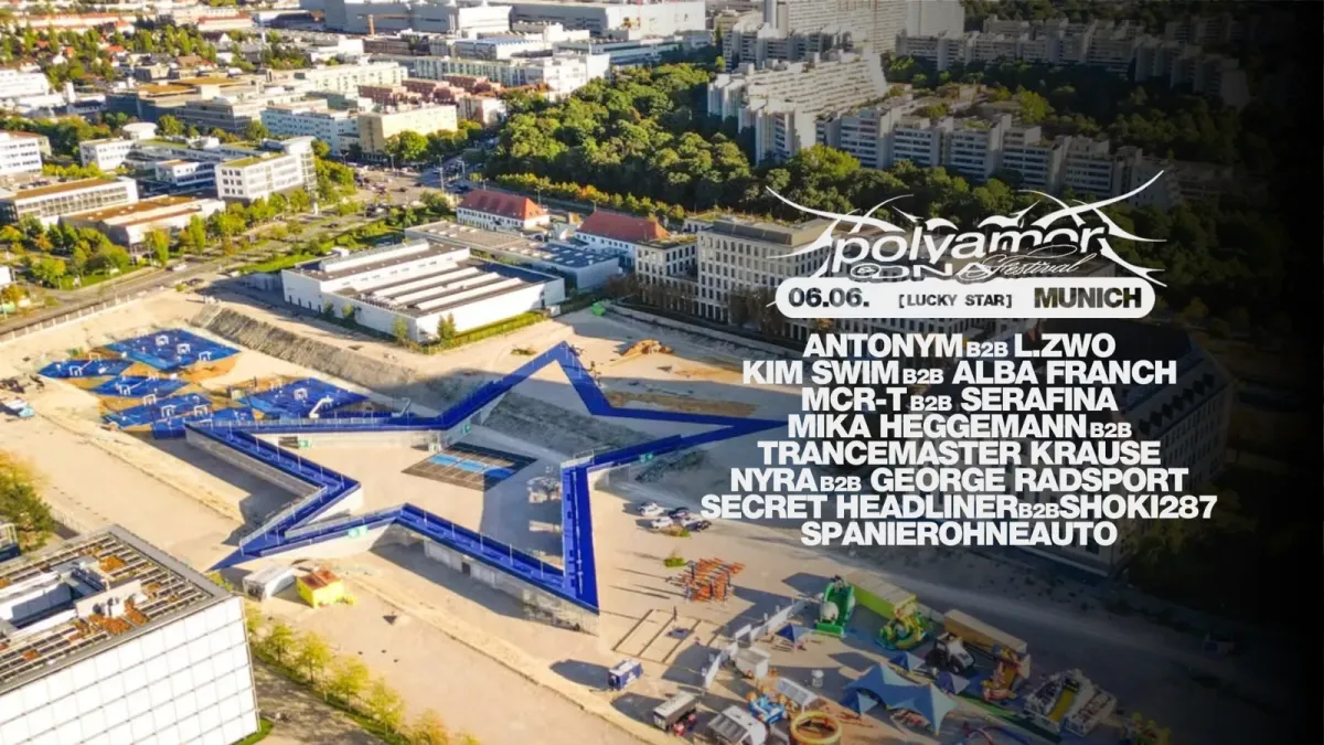 Polyamor x DNA Open Air event poster
