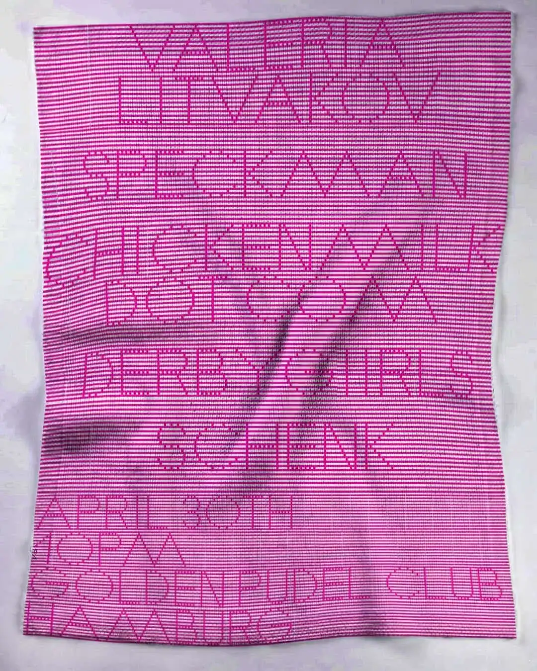 Speckman & Friends w/ Chickenmilk Dot Com, Valeria Litvakov, Derbygiirls, Speckman event poster
