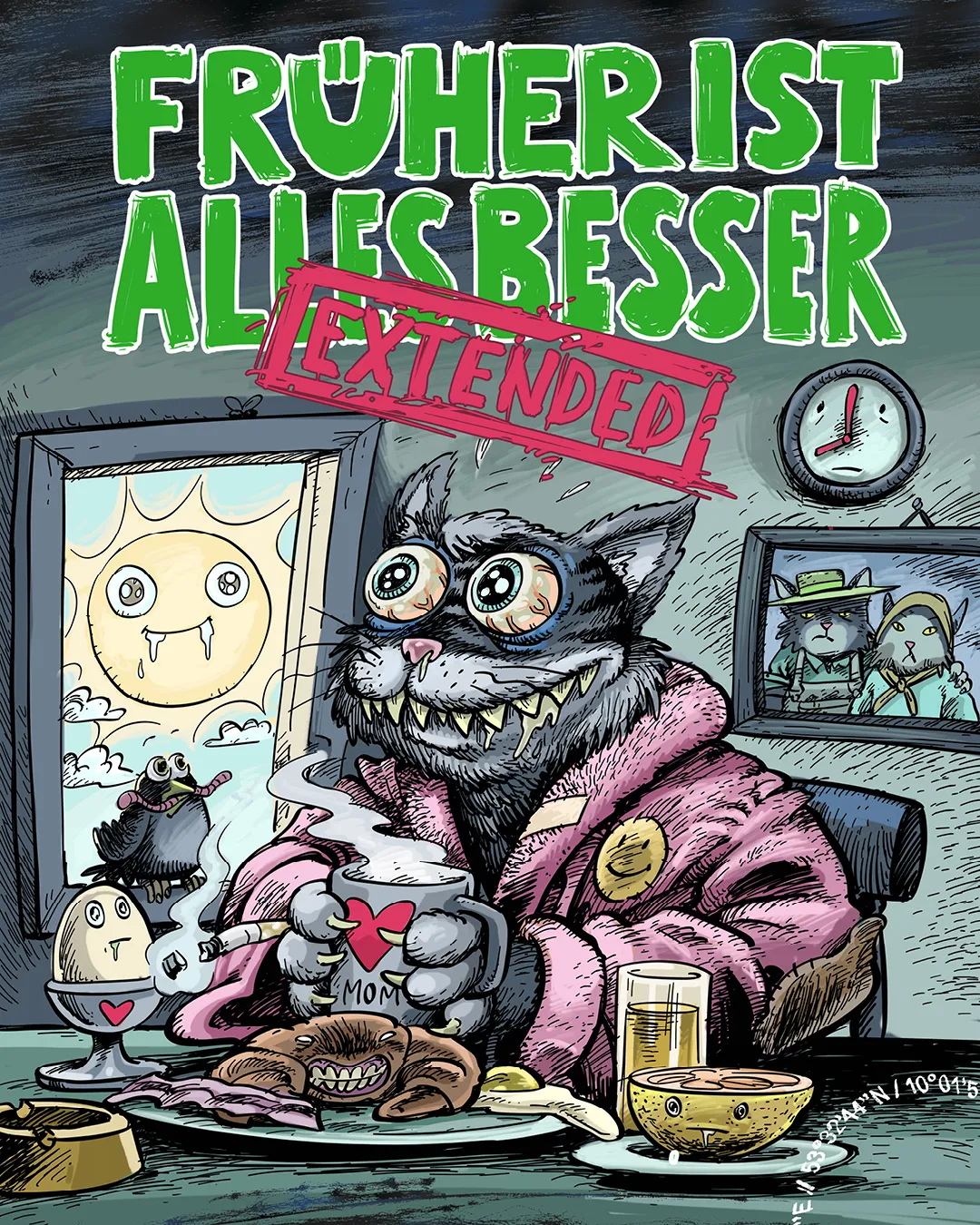 Früher ist alles besser [extended] event poster