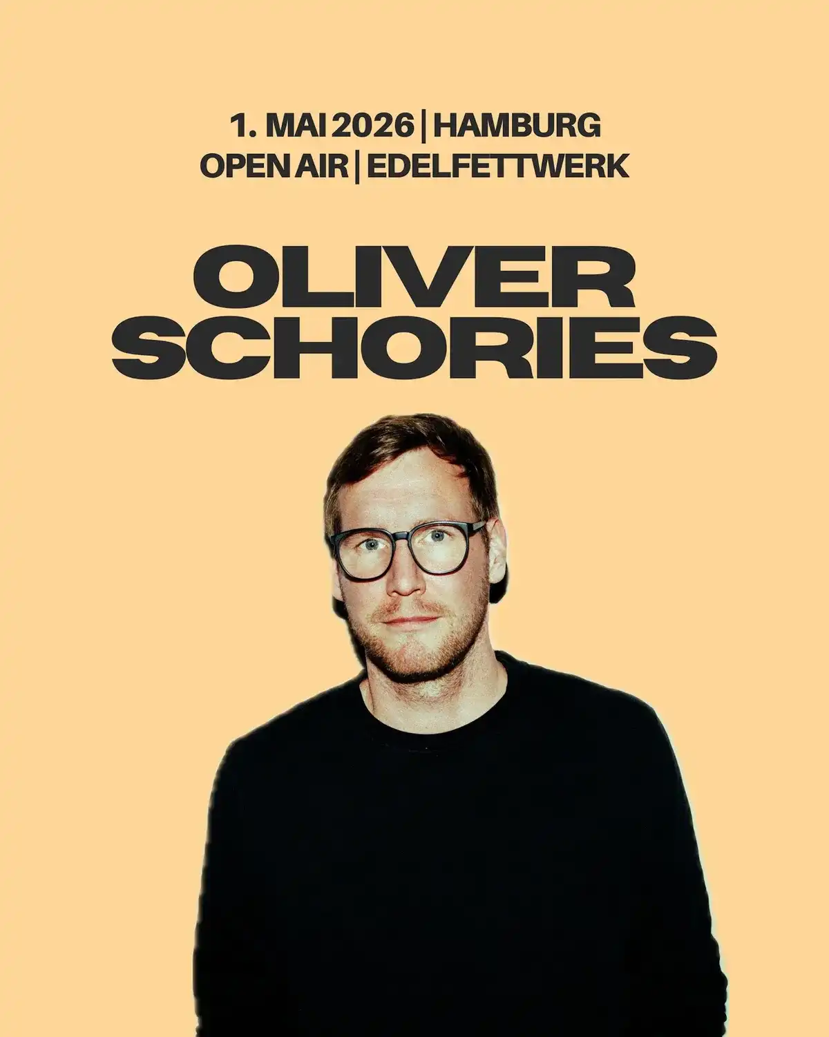OLIVER SCHORIES - OPEN AIR (ALL DAY LONG) event poster