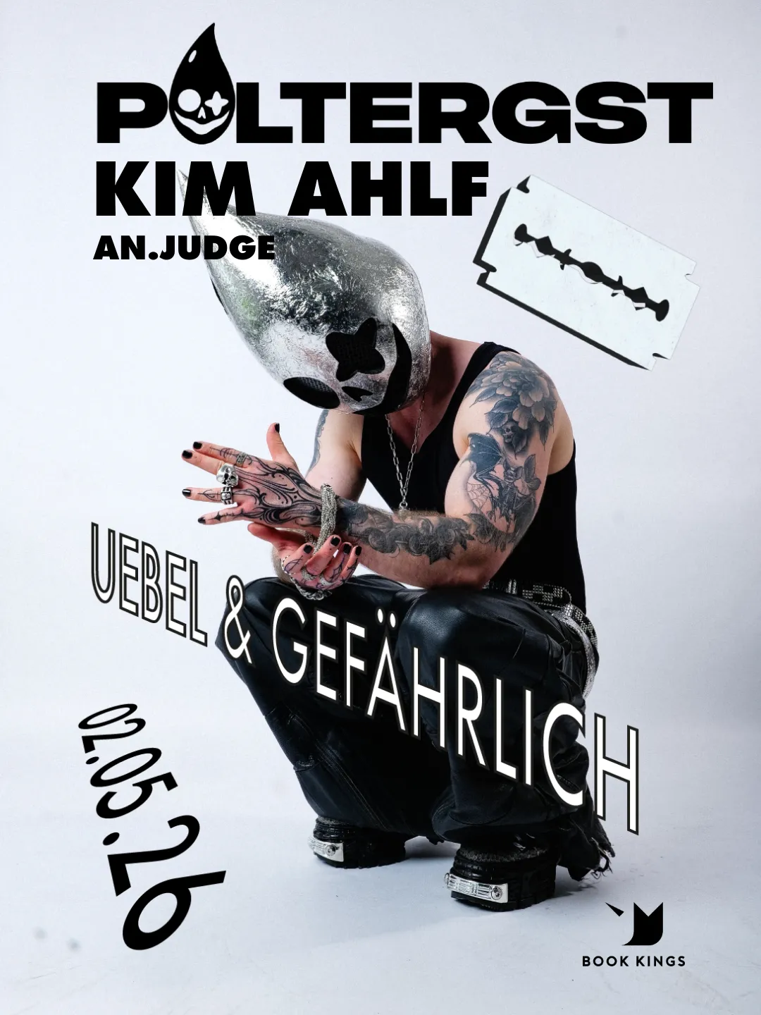 POLTERGST & KIM AHLF event poster