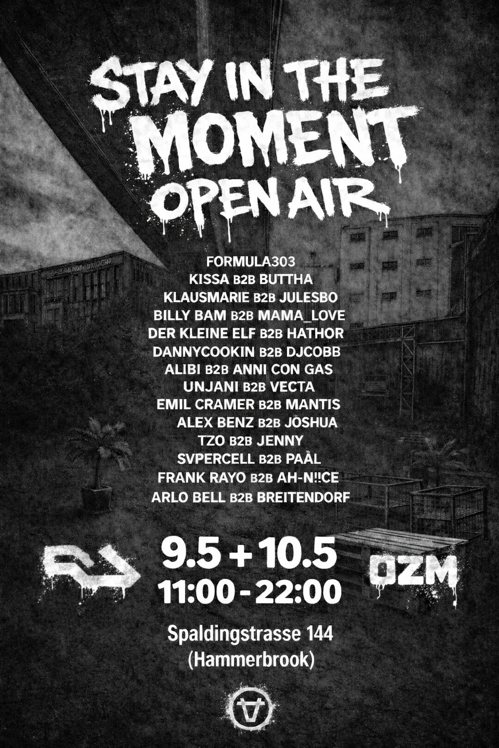 STAY IN THE MOMENT #2 event poster